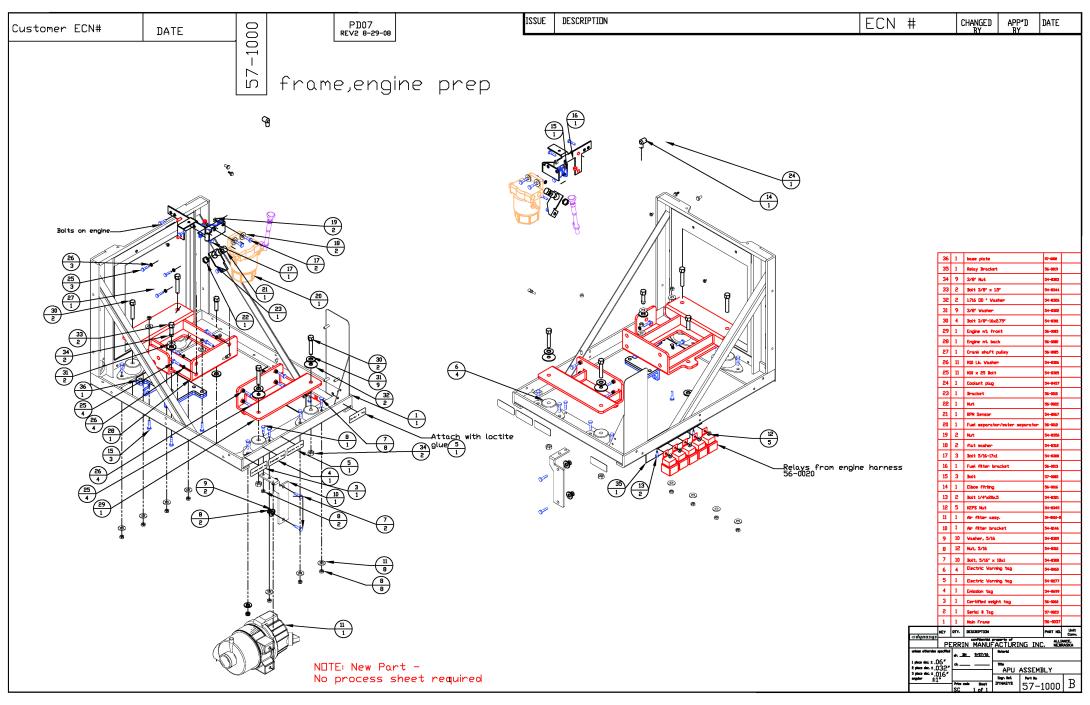 57-1000 Frame Assembly